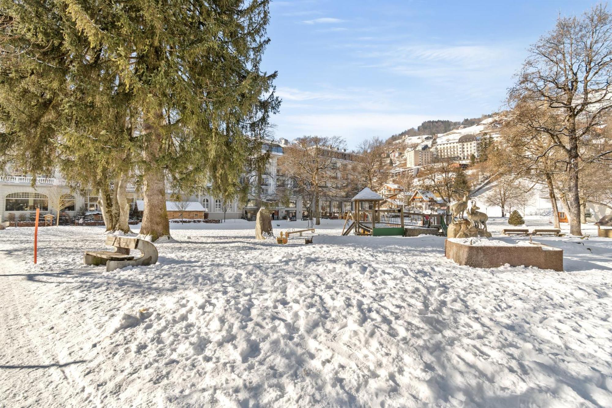 Zentrales Studio Mit Mega Bergblick, Titlis, Luzern, Lake, Kurpark Engelberg Buitenkant foto